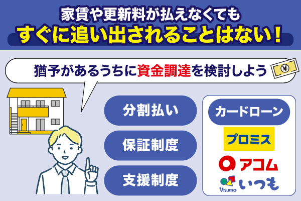 家賃更新料を払えないまとめ